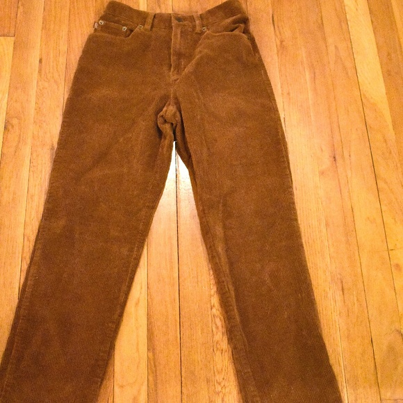 Lauren Jeans Co. Petite Brown Corduroy Size 2